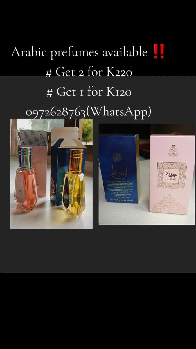 Arabic Perfumes for both genders