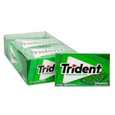 Gomme Trident Menthe Verte