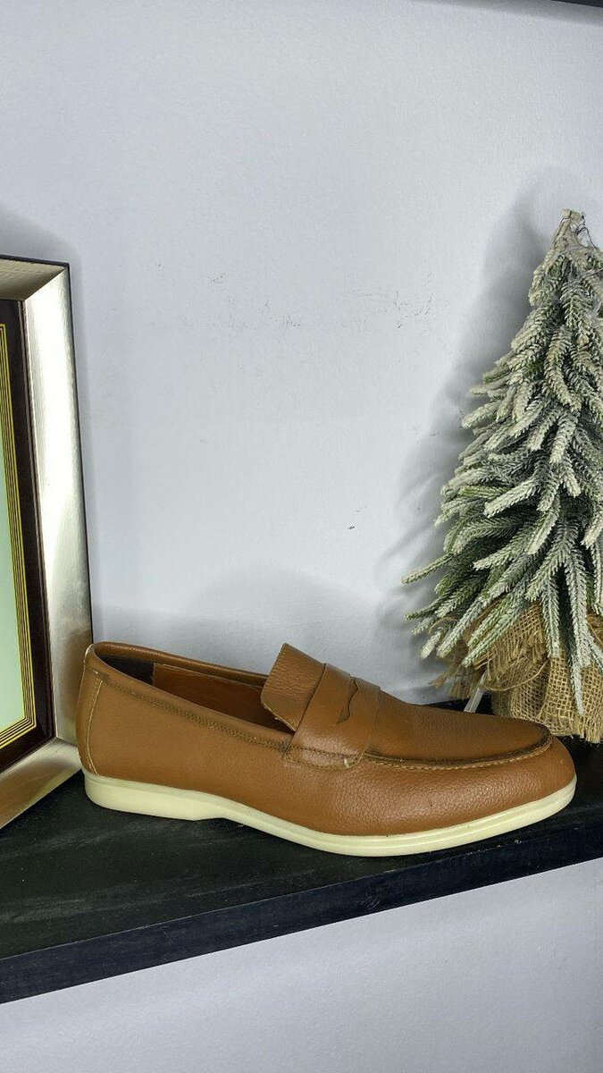 Mocassins en cuir élégants