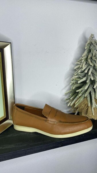 Mocassins en cuir élégants