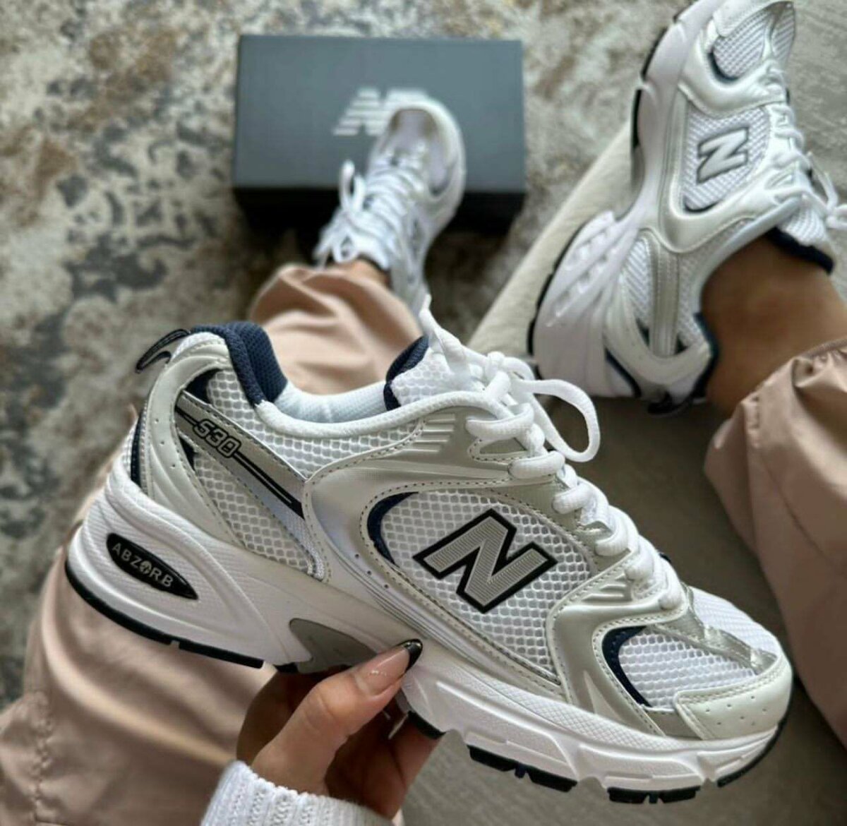 Baskets sport élégantes