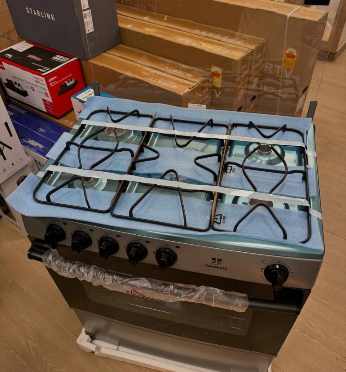 Nasco Gas stove with oven and Grill