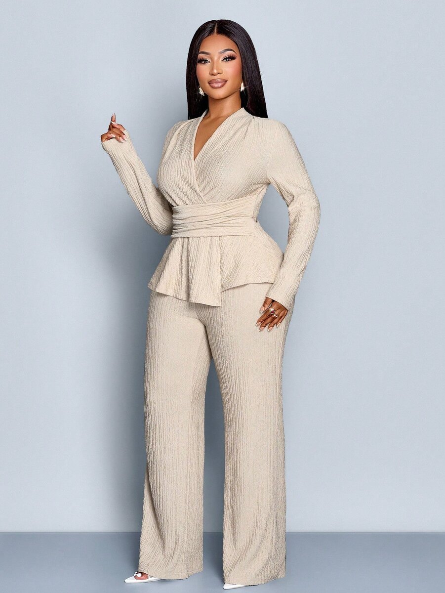 Ensemble pantalon élégant femme