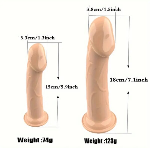 Harnais double gode réaliste