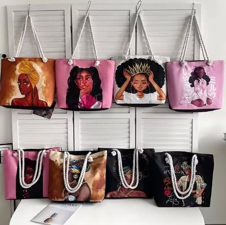 Sac fourre-tout illustré