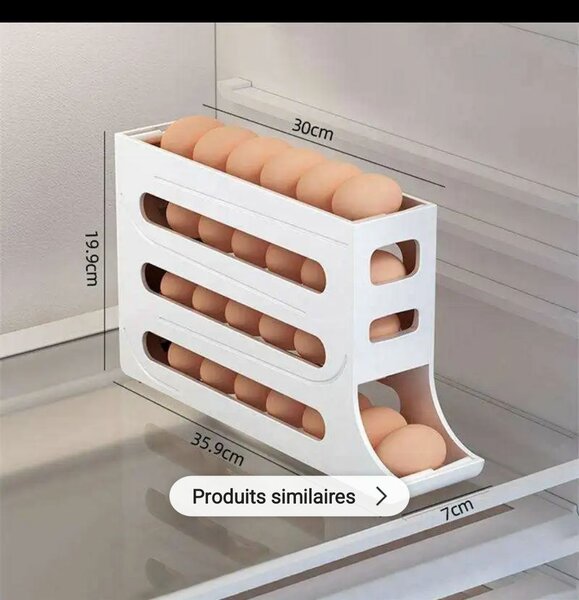 Distributeur d'œufs empilable