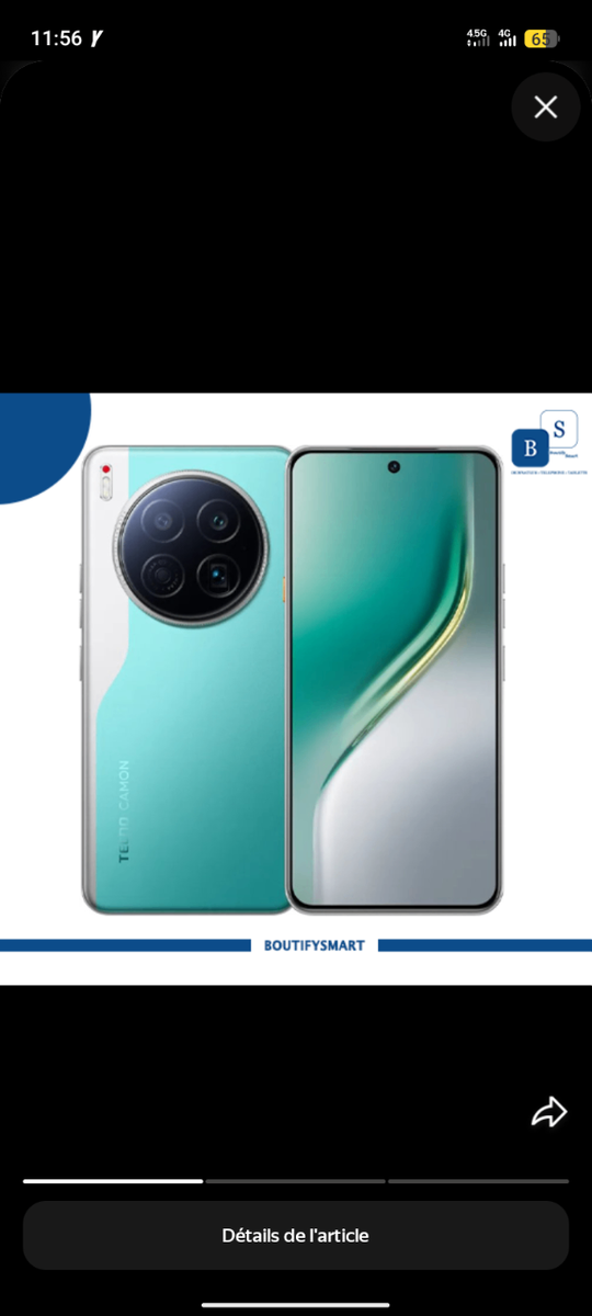 Smartphone Écran AMOLED