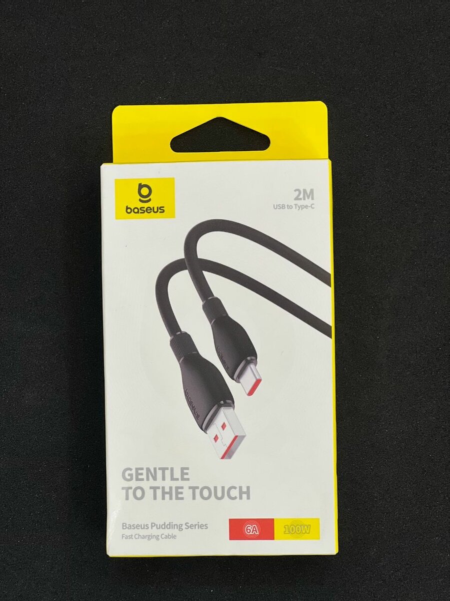 Baseus Pudding Series Fast Charging Cable USB to Type C 100W