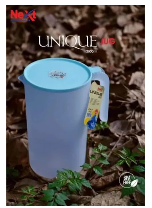 Plastic Jug Water Jug 2.5 litter unique jug