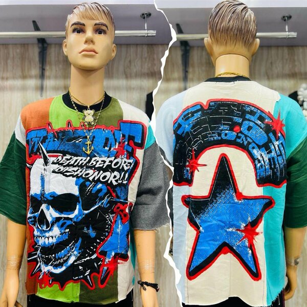 T-shirt graphique unisexe tendance