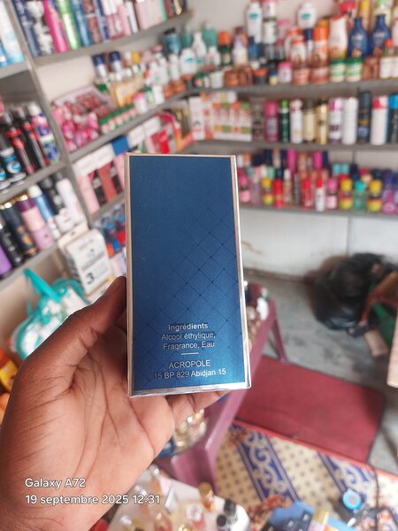 Eau de Toilette Homme Bleu