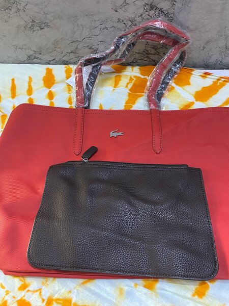 Sac Cabas Rouge Lacoste