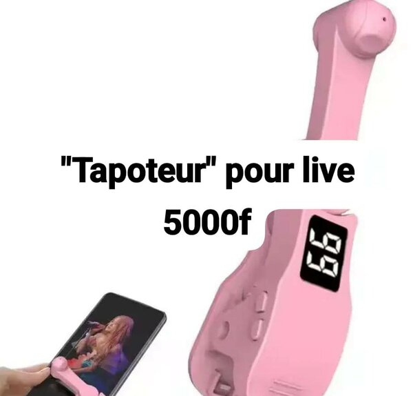 TAPOTEUR LIVE POUR TELEPHONE