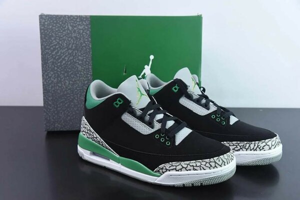 Air Jordan 3 pine green