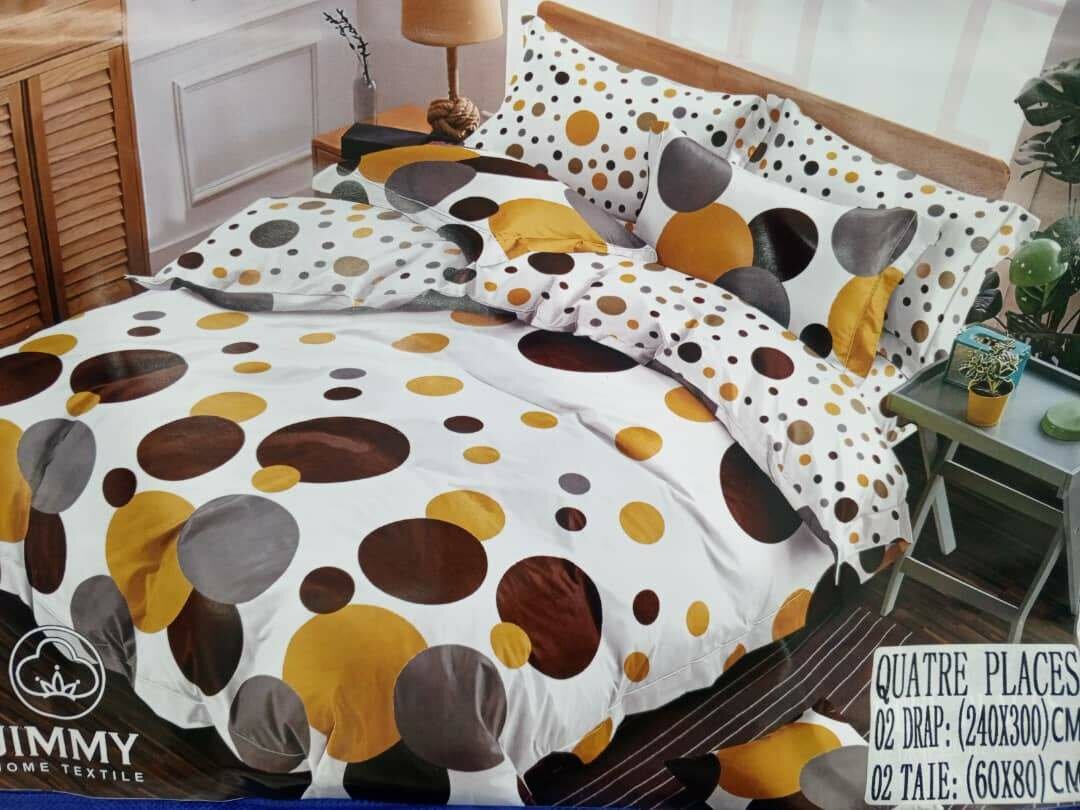 Draps confortable 4 places