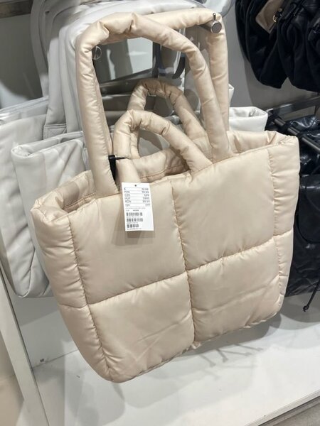 Sac cabas matelassé tendance