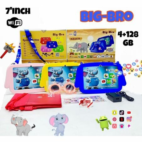 Tablette Enfant Éléphant 7"