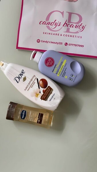 Ensemble de soins corporels nourrissants