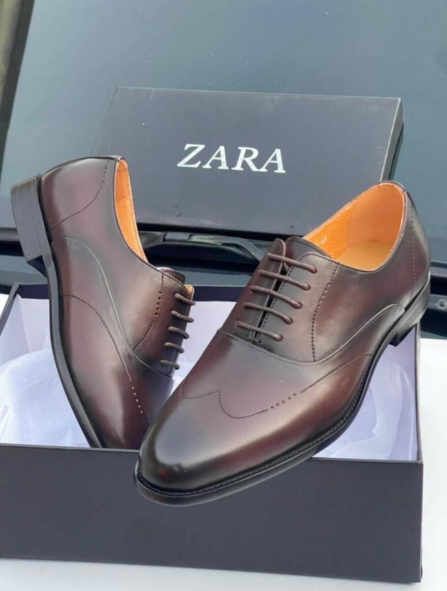 ZARA solid executive shoes