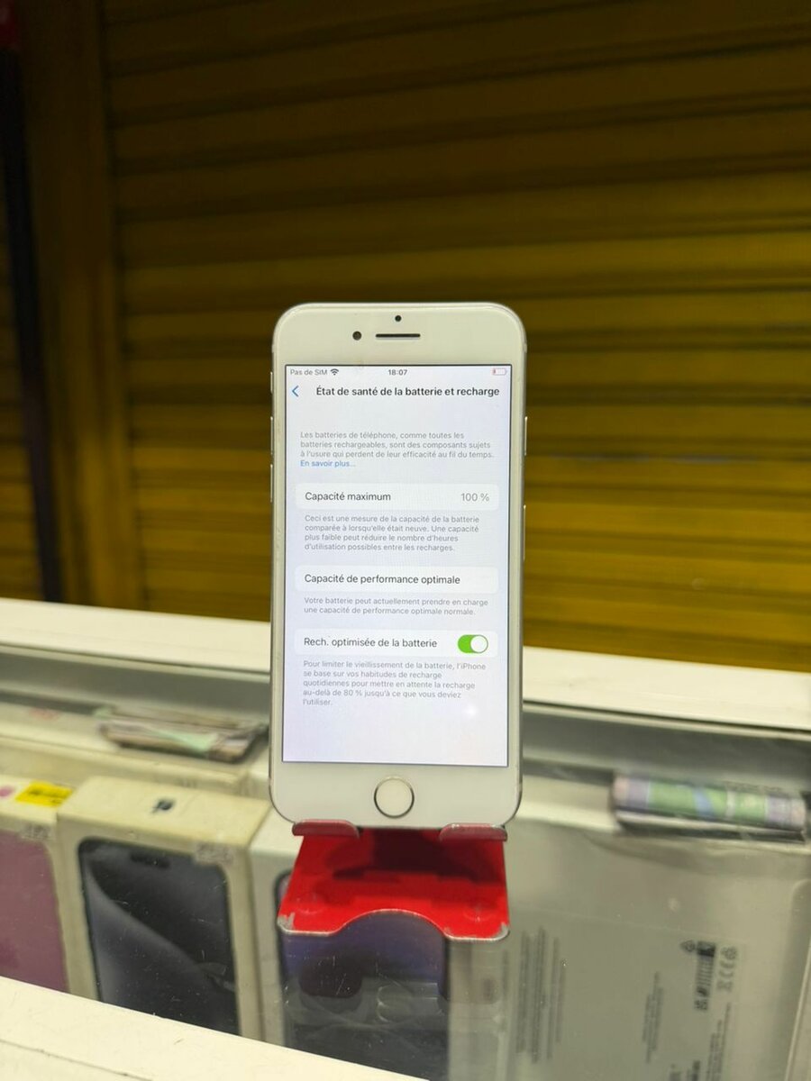 Iphone 8 blanc 64 gb