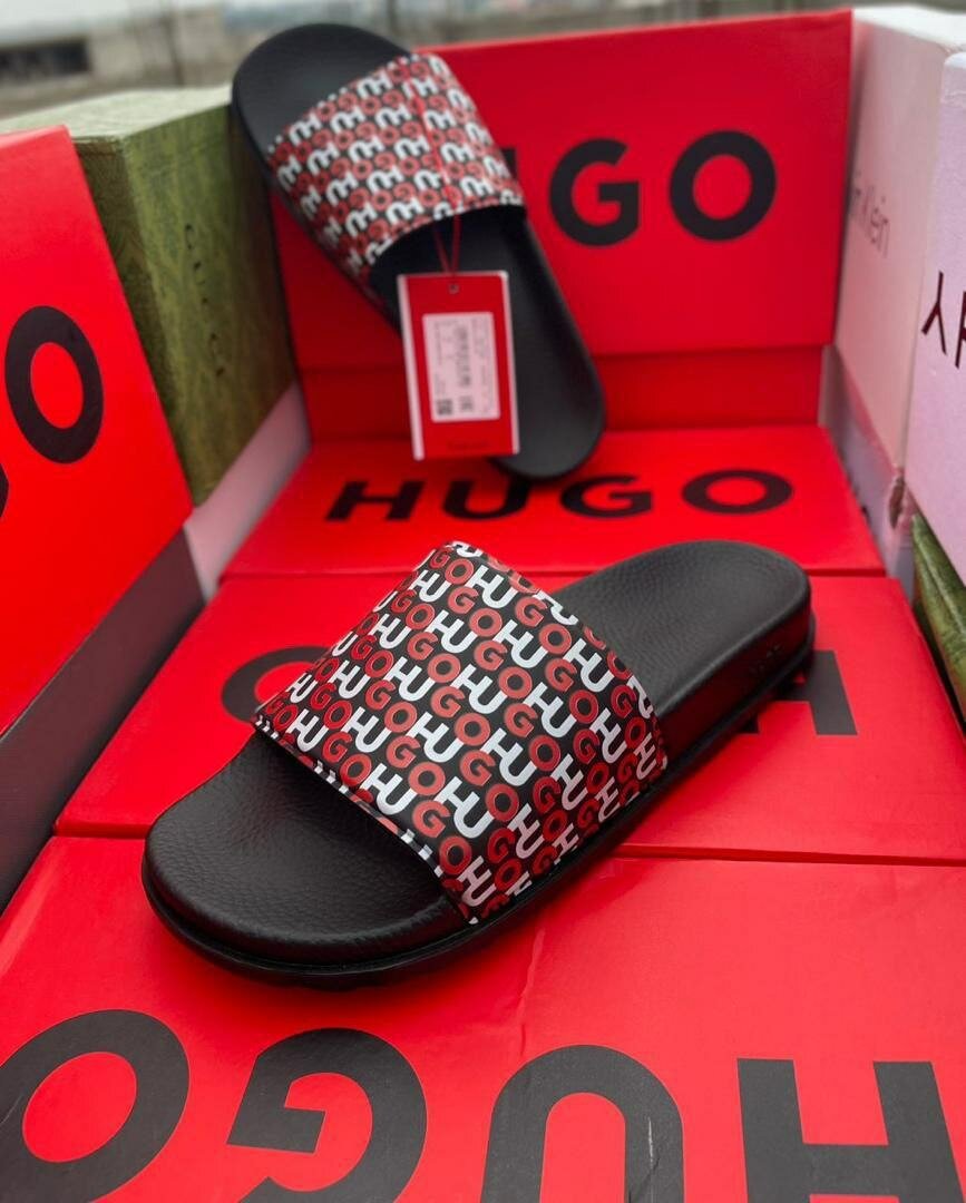 Sandales noires tendance HUGO