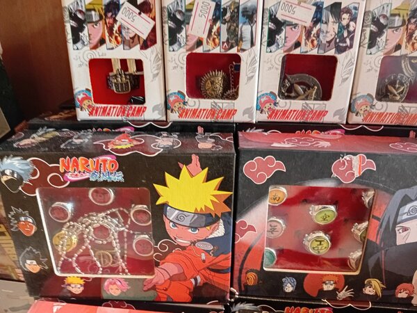 Coffret Bijoux Naruto Shippuden