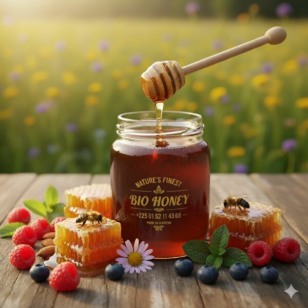 Miel Bio Naturel 500ml