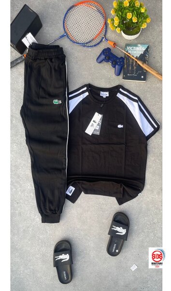 Ensemble sportif noir unisexe