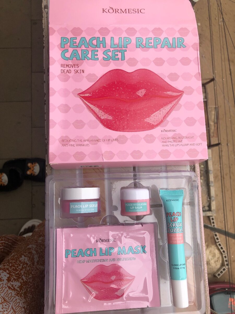 Kit Soin Lèvres Pêche