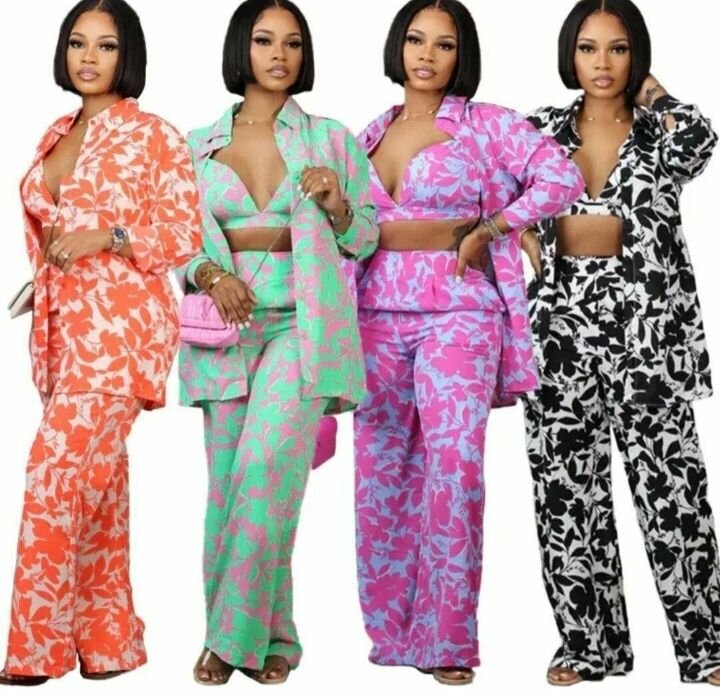 Ensemble coloré pour femmes