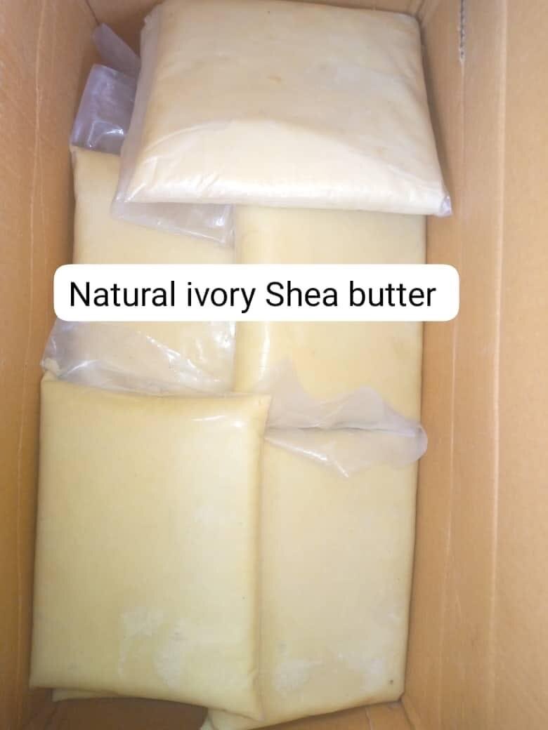 RAW NATURAL UNREFINED SHEA BUTTER AND OTHER NATURAL OILS AVA