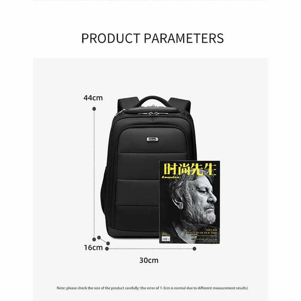 Sac à dos avec chargeur USB intégré