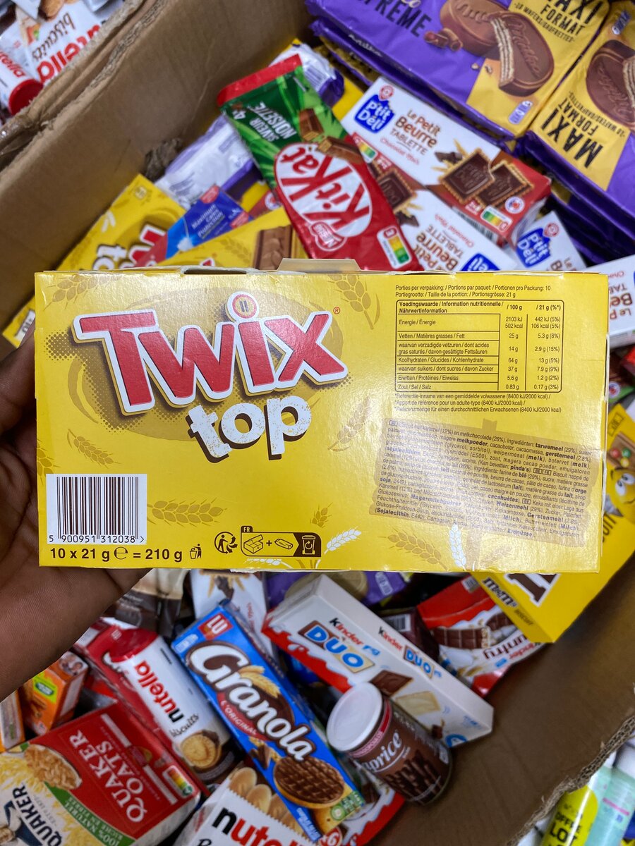 Twix Top Chocolat x10