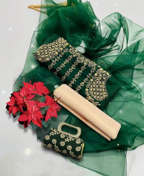 Most demanding  organza 4 pc collection