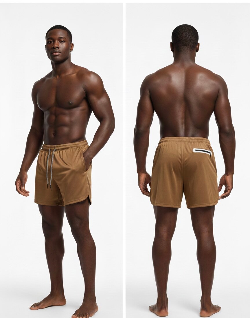 Shorts de sport pour hommes légers