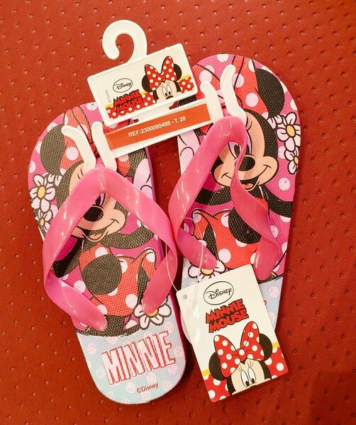 Tongs Enfants Minnie et Minions