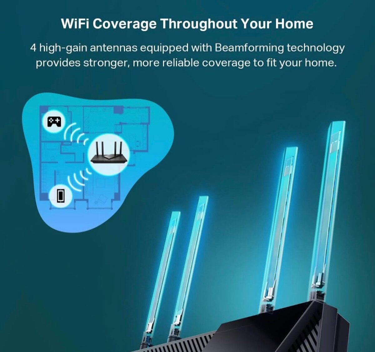 TP- Link AX3000 WiFi 6 Router