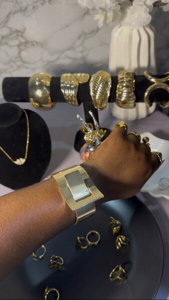 Jonc en acier inoxydable