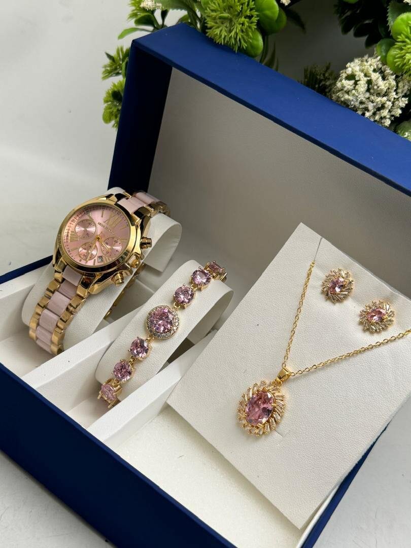 Watch set for ladies