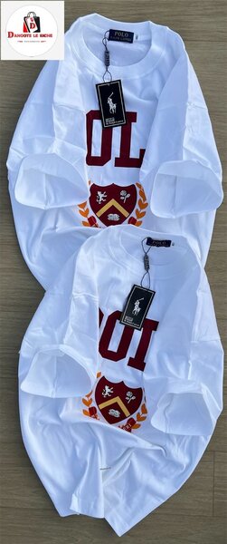 T-shirt uni blanc imprimé