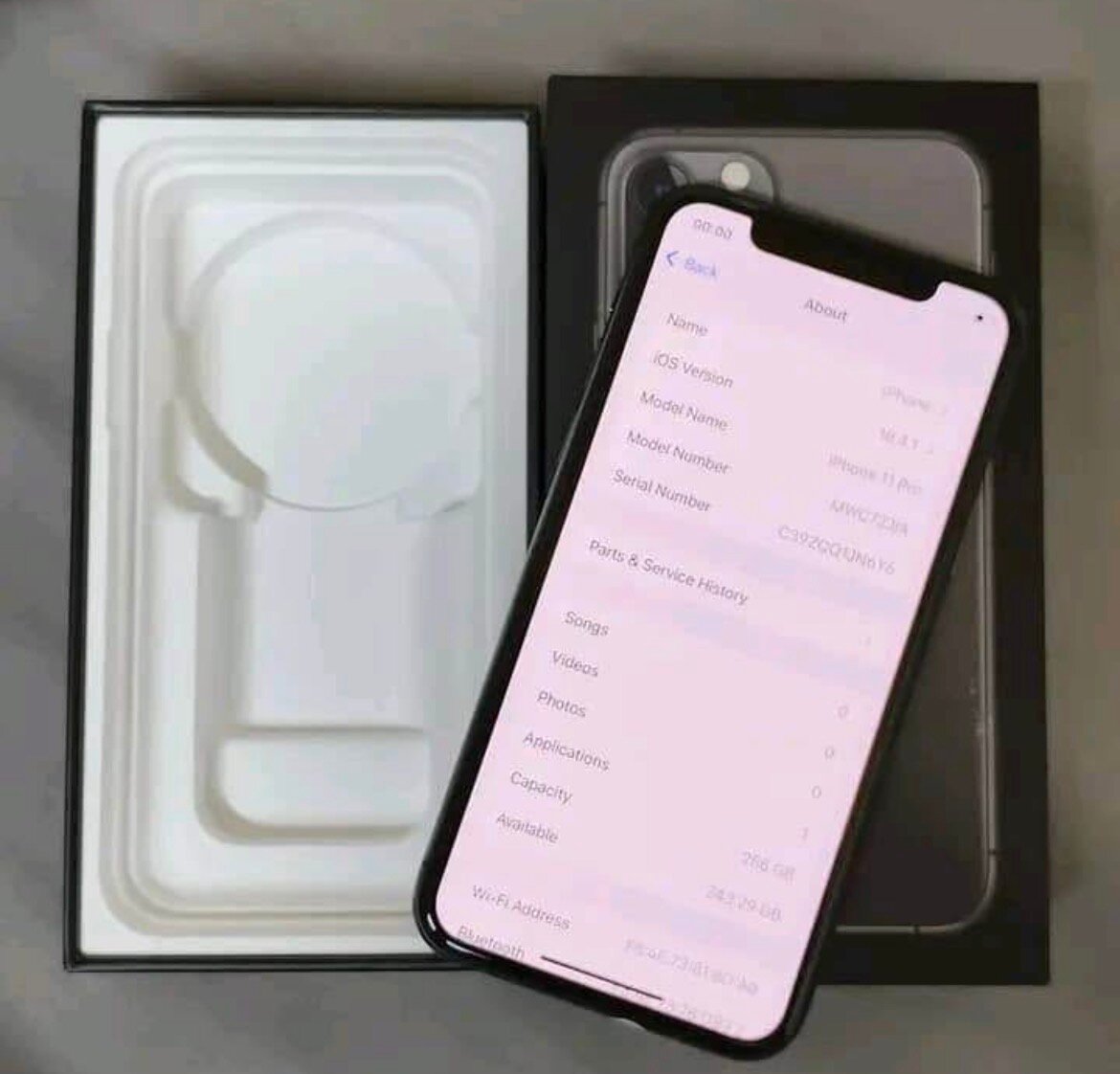 Apple iPhone XS 256GB Argent