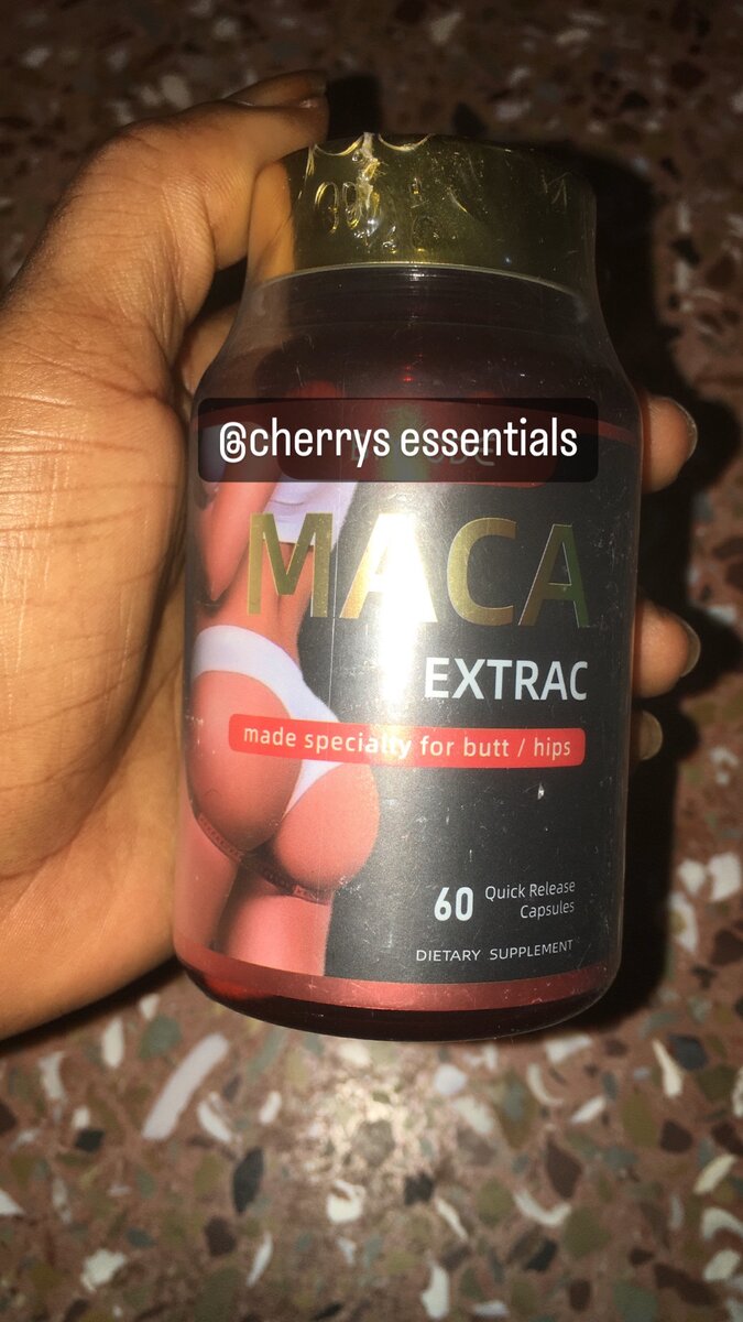 Butt enhancement pills