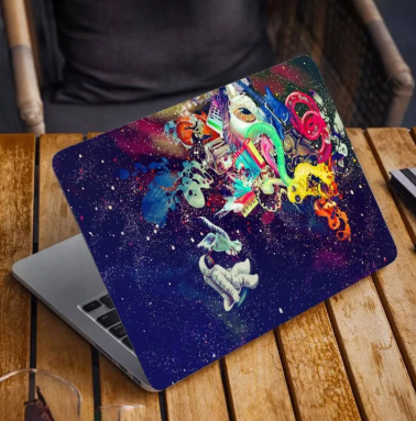 I Need More Space Laptop Back Skin Vinyl Stickers Decal for 13 14 15 15.6 inches Laptop