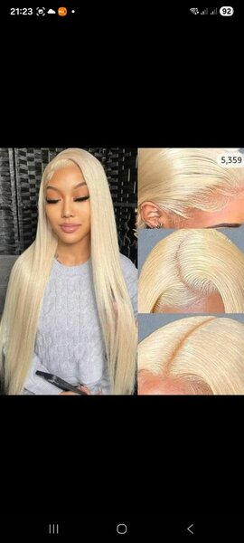 Perruque en dentelle naturelle