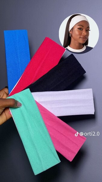 Bandeaux colorés élégants