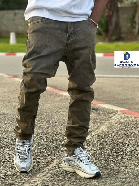 Jean cargo décontracté homme