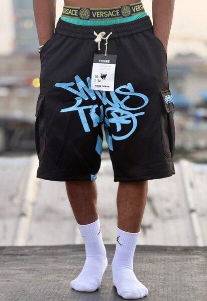 Shorts streetwear graffiti
