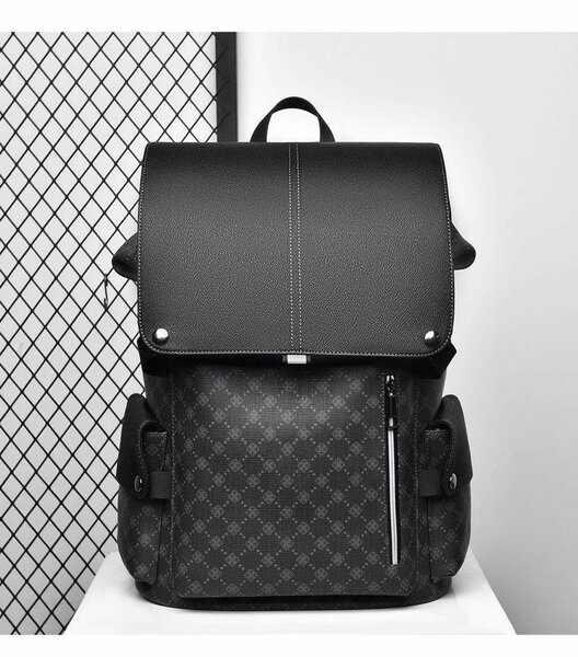 Solid leather backpacks