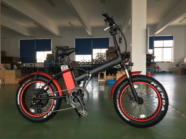 Vélo électrique pliant tout-terrain