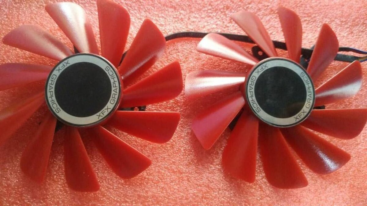 Кулер на видеокарты XFX RX 570 4 RX 580 8 и другие модели